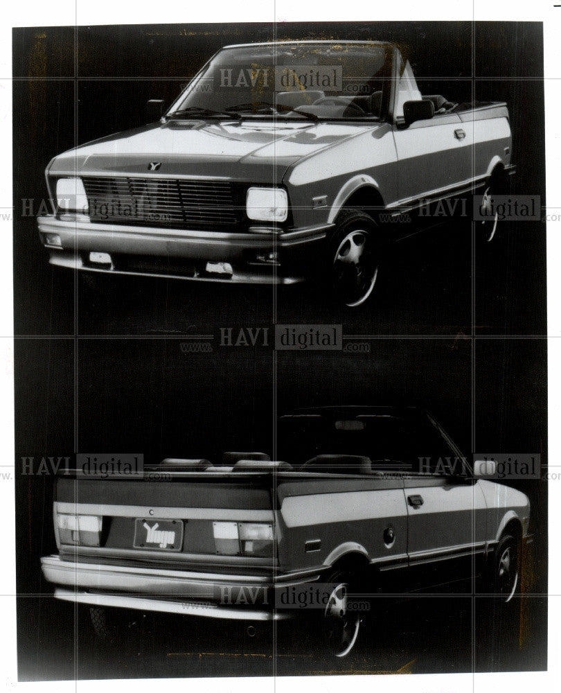 1980 Press Photo Yugo - automobile - Historic Images