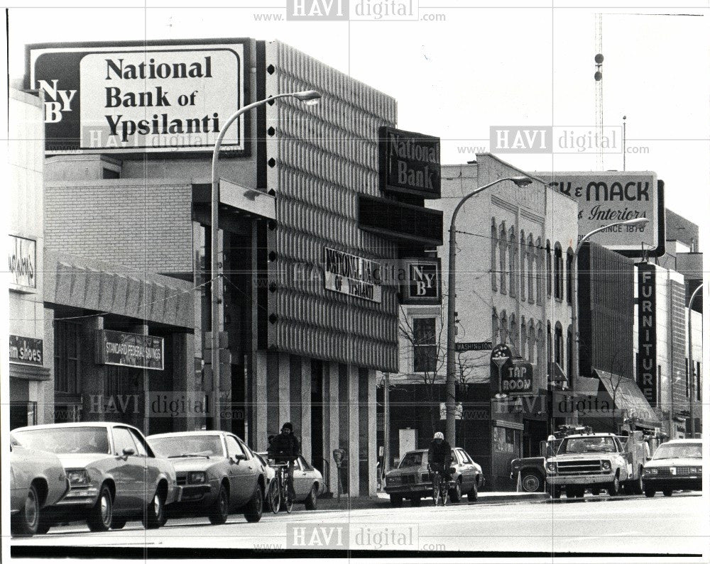 1963 Press Photo NATIONAL BANK OF YPSILANTI - Historic Images