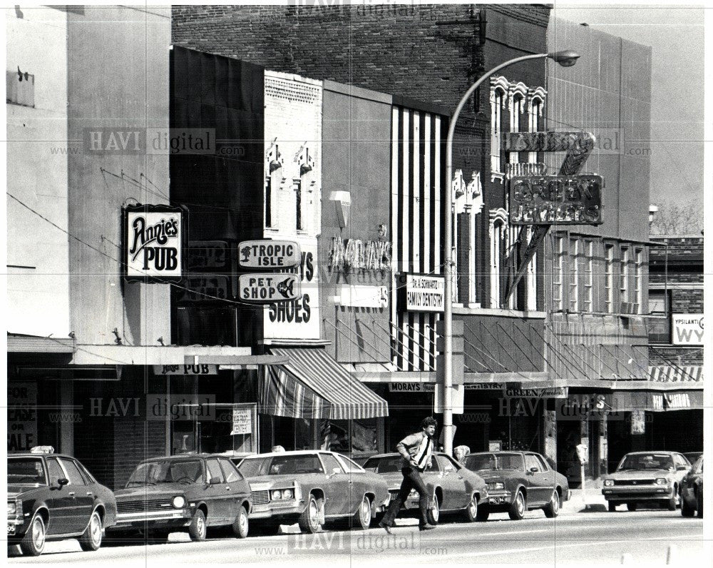 1983 Press Photo National Bank of Ypsilanti - Historic Images