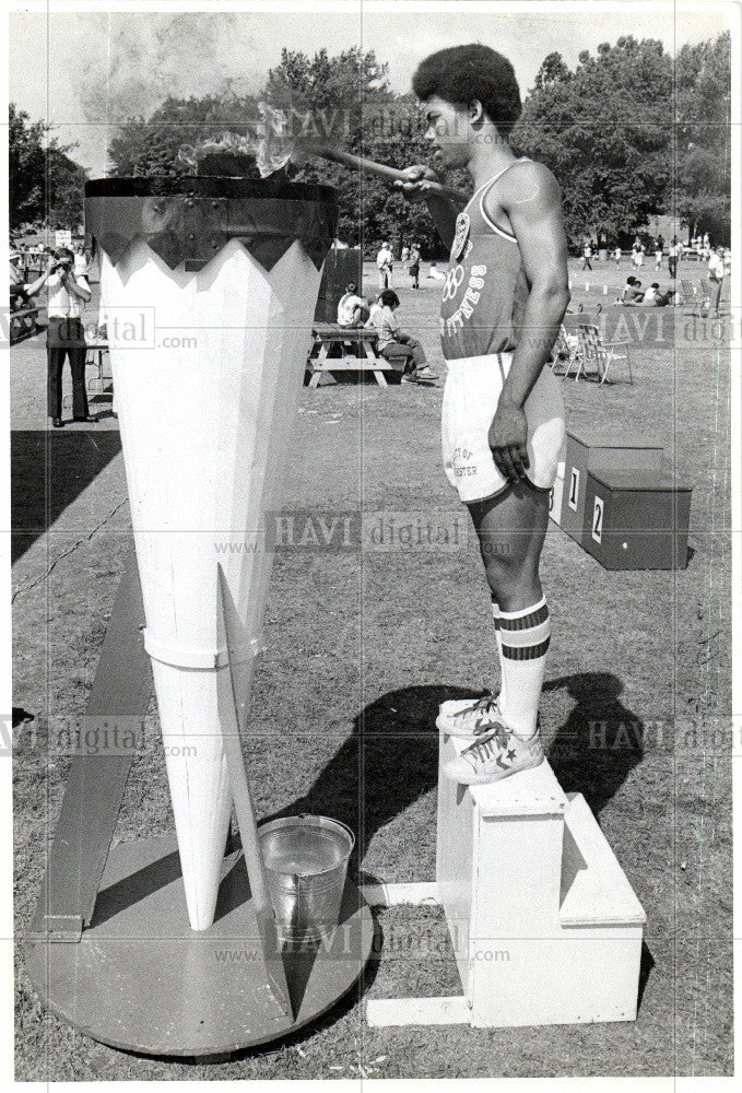 1978 Press Photo Youth Games U.S. - Historic Images