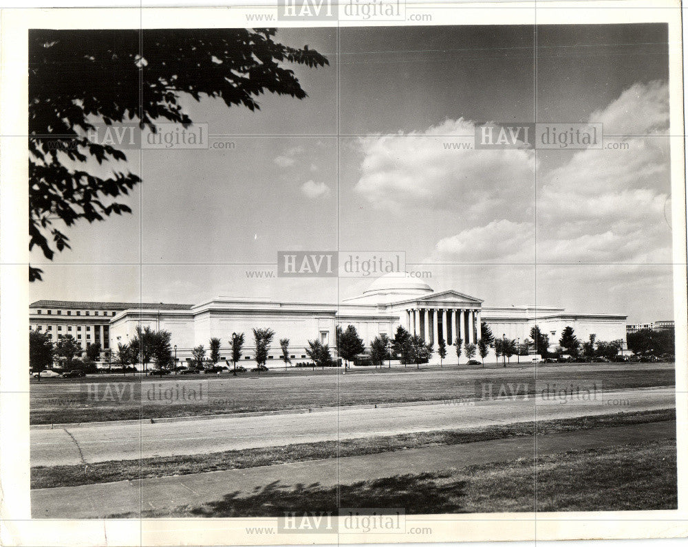 1945 Press Photo National Gallery Art Washington Museum - Historic Images