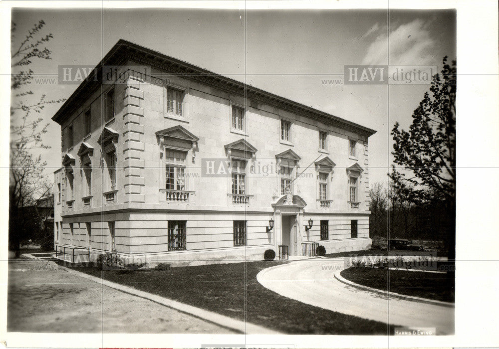 1931 Press Photo Norwegian Legation Building,1931 - Historic Images