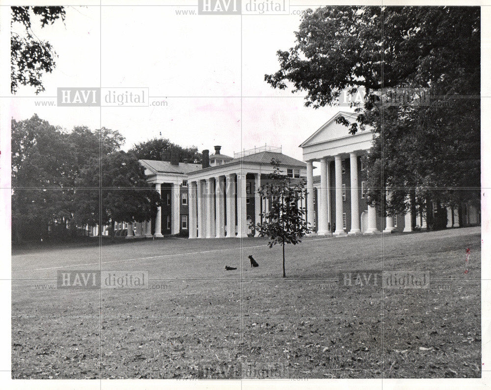 1973 Press Photo Washington Lee University Lexington VA - Historic Images