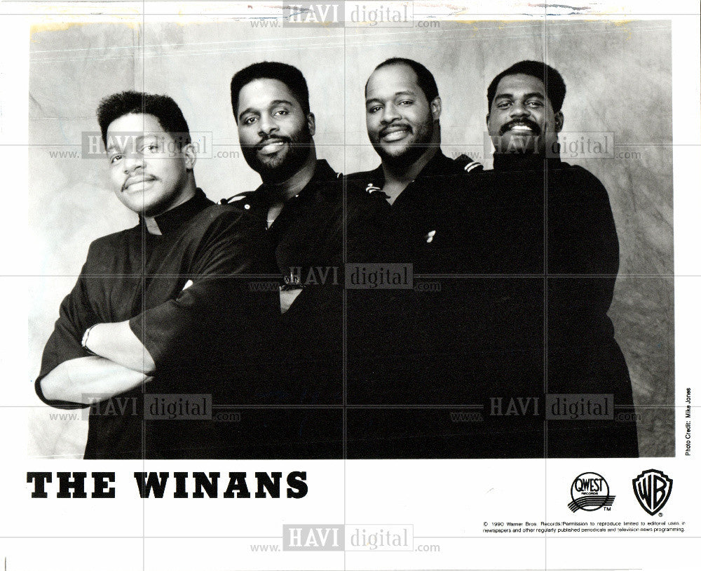 1988 Press Photo The Winans - Historic Images