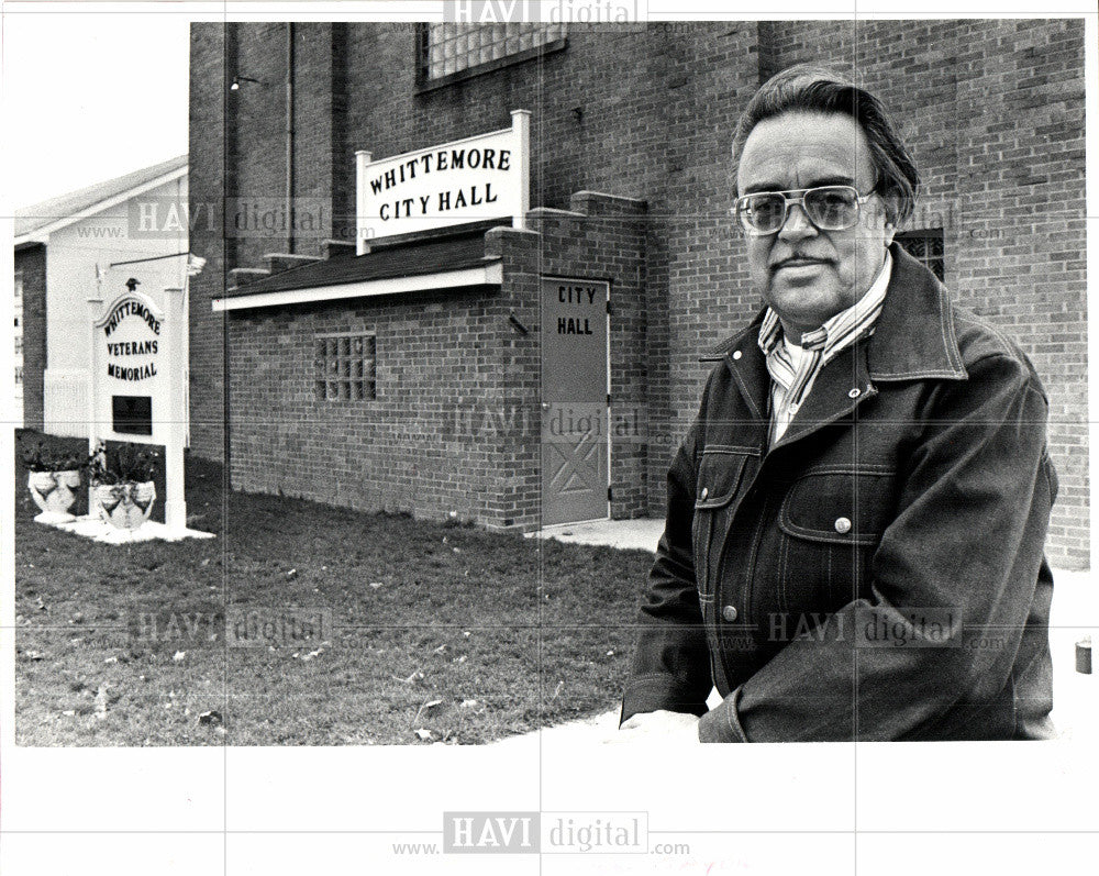 1982 Press Photo Whittemore Michigan Jim Pizzimentti - Historic Images