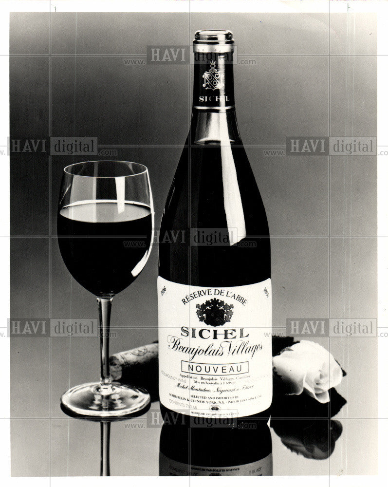 1986 Press Photo New Beaujolais appeal - Historic Images