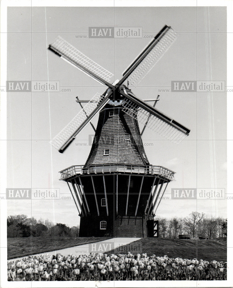 1970 Press Photo Windmill - Historic Images