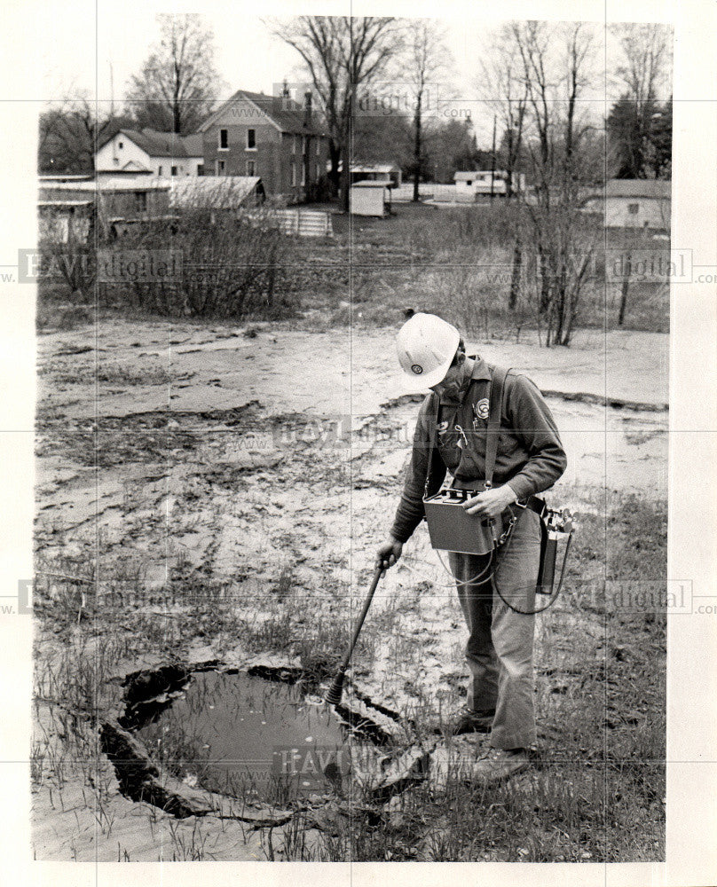 1973 Press Photo Williamsburg, Michigan, test - Historic Images