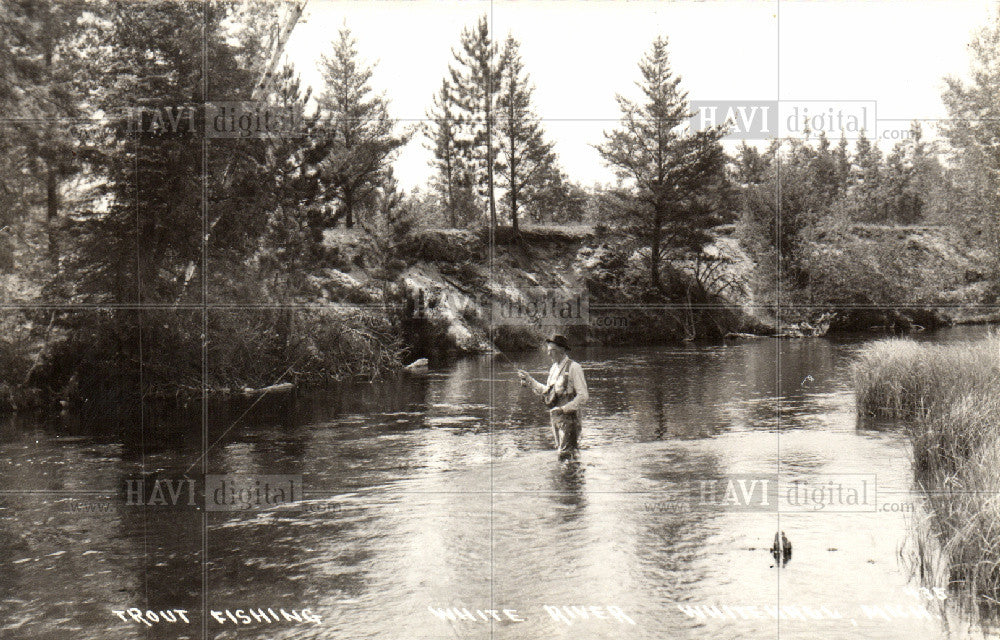 Press Photo White River - Historic Images