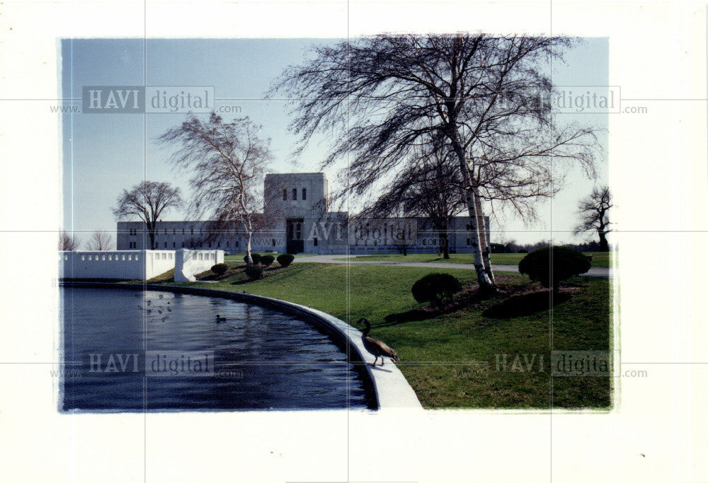 1991 Press Photo built-up inner city district in London - Historic Images