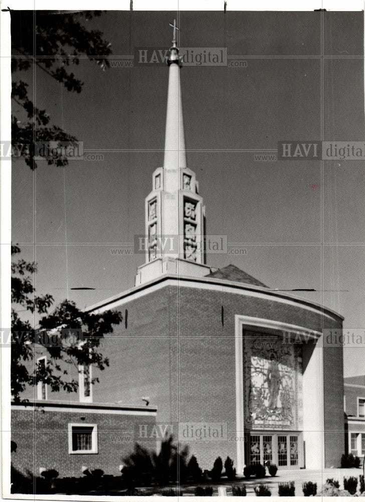 1954 Press Photo Westminster Presbyterian Church - Historic Images