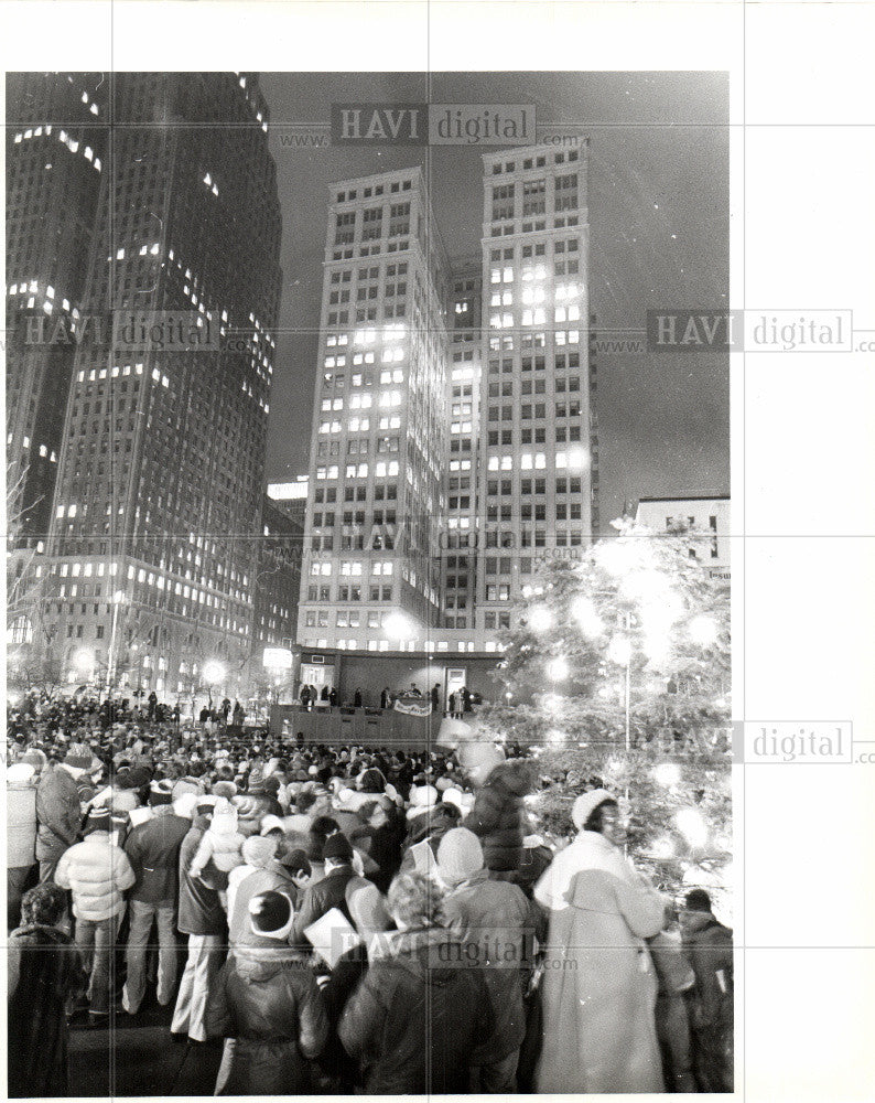 1970 Press Photo carol songs christmas - Historic Images