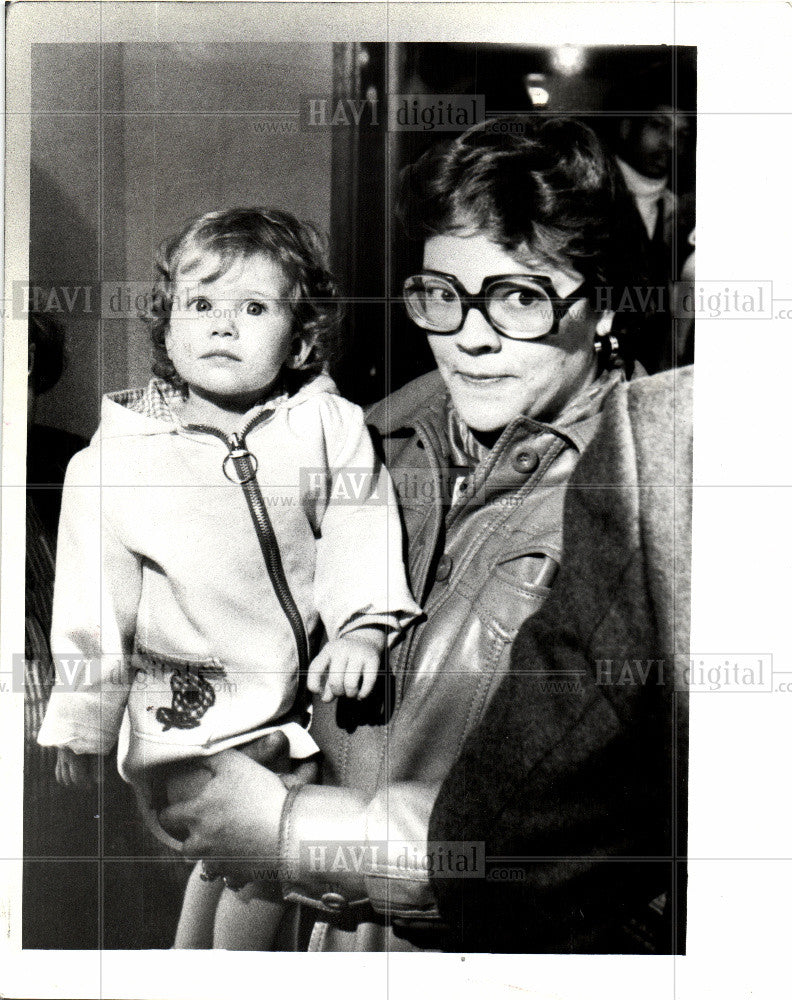 1979 Press Photo Debbie Adoption - Historic Images