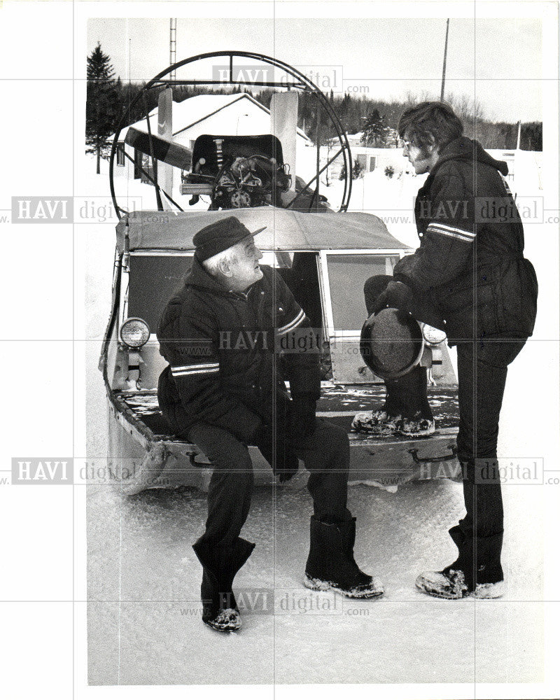 1979 Press Photo Air Boat - Historic Images