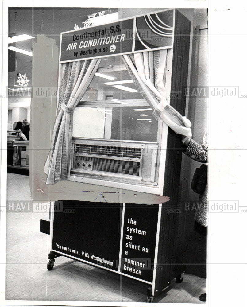 1969 Press Photo Airconditioner - Historic Images