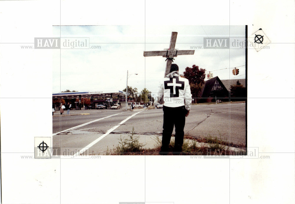 Press Photo Anti-abortion demonstrators - Historic Images