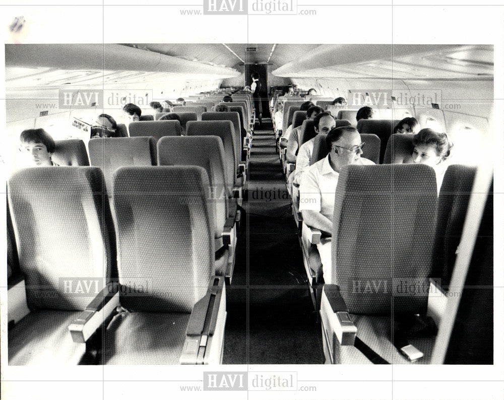 1981 Press Photo controllers who direct aircraft - Historic Images