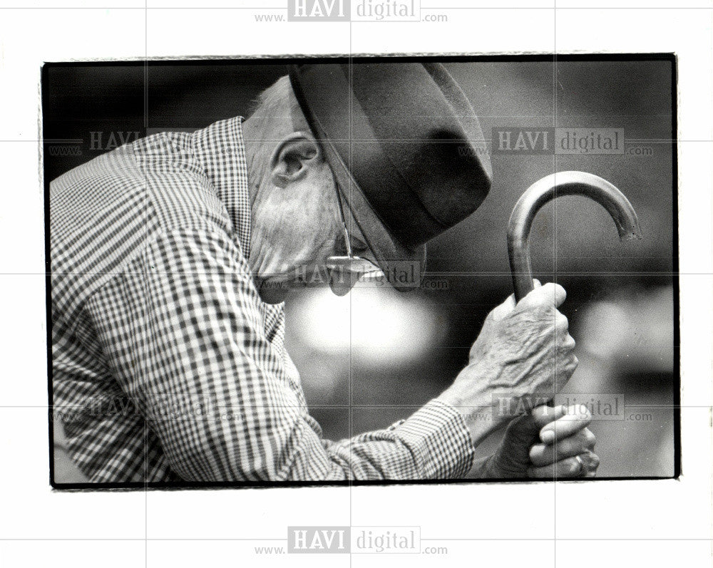 1996 Press Photo Frank Yedeley - Historic Images