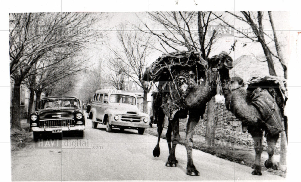 1960 Press Photo car,truck - Historic Images