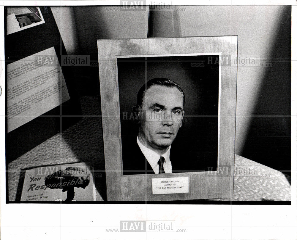 Press Photo Detroit Aetherius Society George King - Historic Images