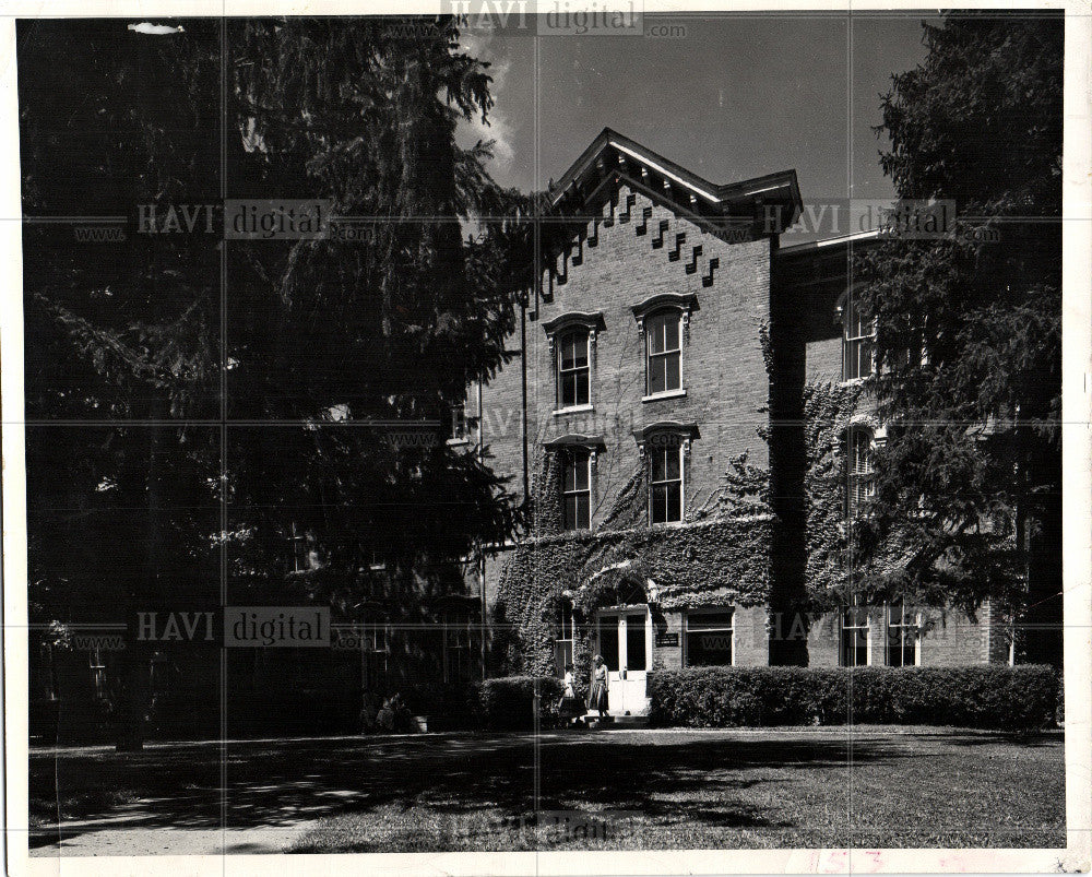 1986 Press Photo adrian college old north renovation - Historic Images