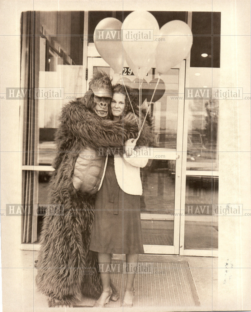 Press Photo Ape A-Gram - Historic Images