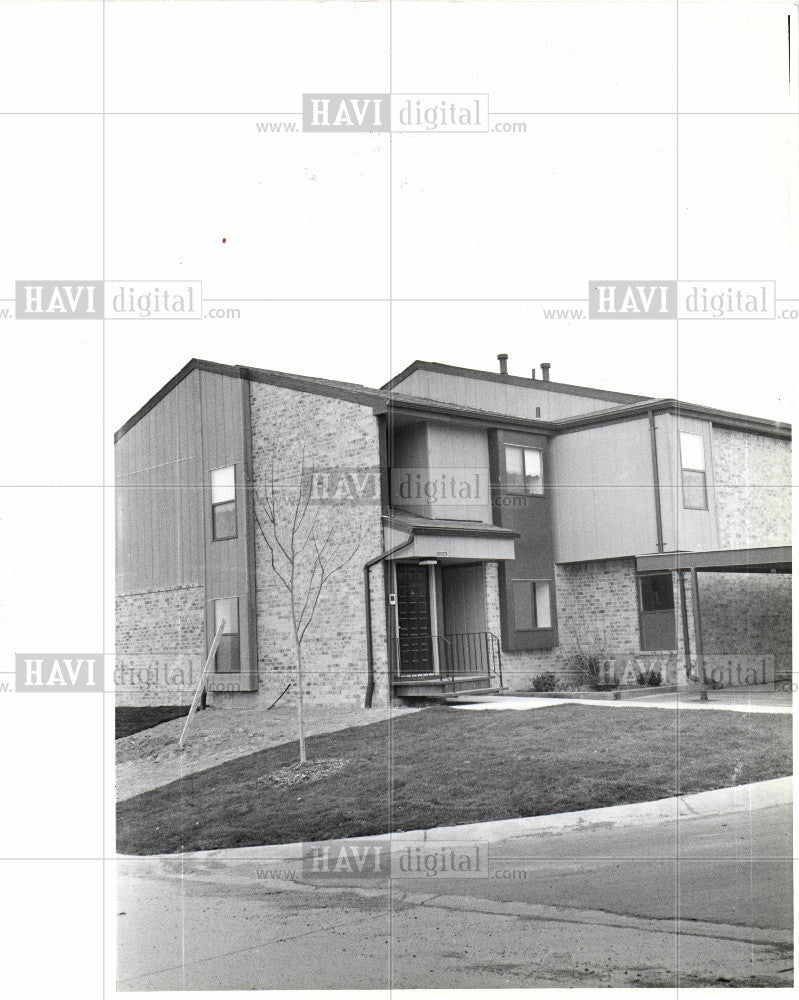 1979 Press Photo apartment building farmington hills - Historic Images