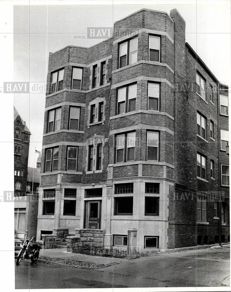 1979 Press Photo APARTMENT BUILDINGS - Historic Images