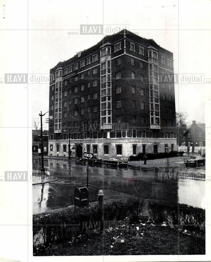 1973 Press Photo Michigan State Housing Authority rehab - Historic Images