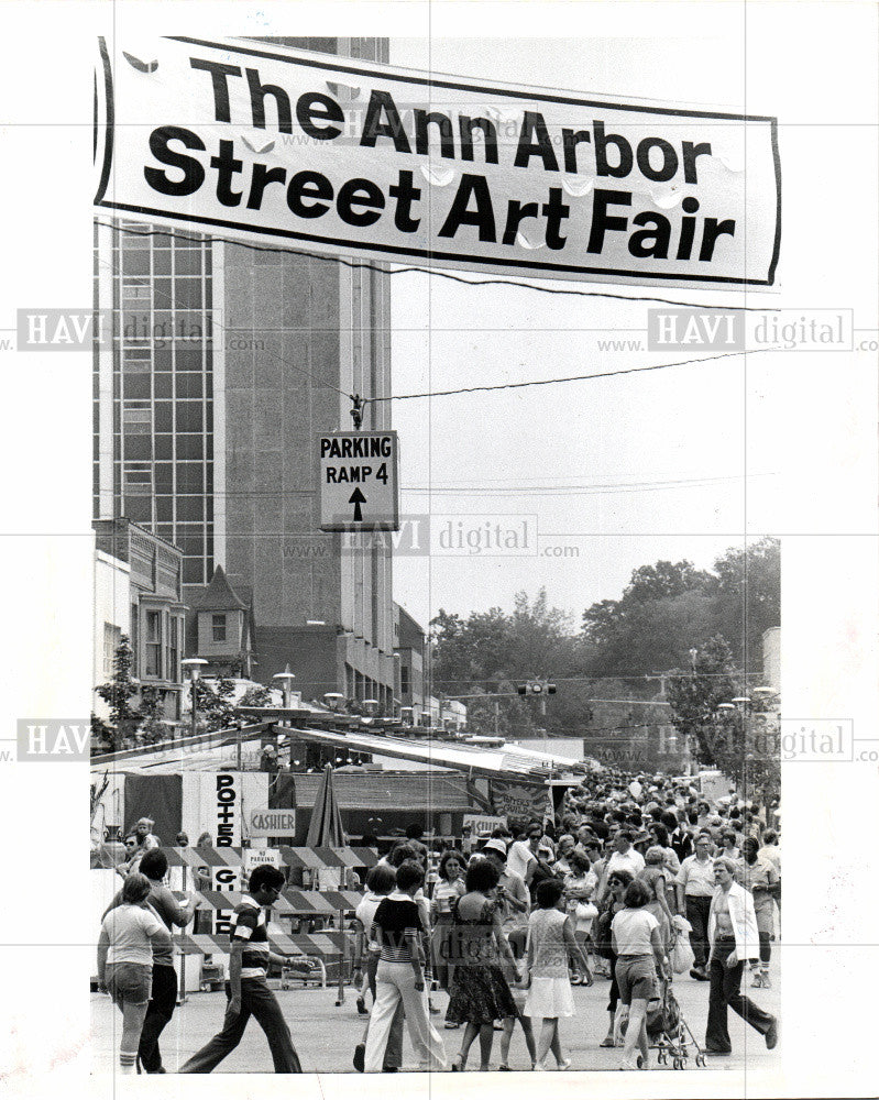 1978 Press Photo Ann Arbor Michigan - Historic Images