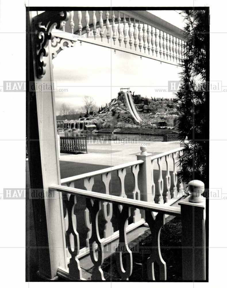 1987 Press Photo Heritage USA amusement park - Historic Images