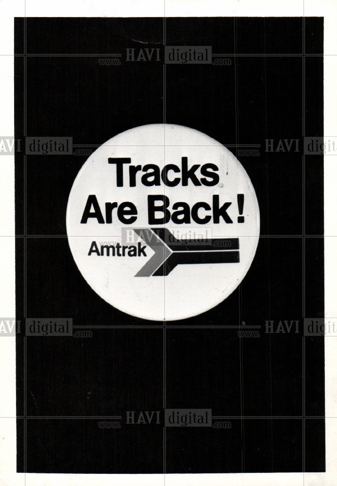 Press Photo Amtrak - Historic Images