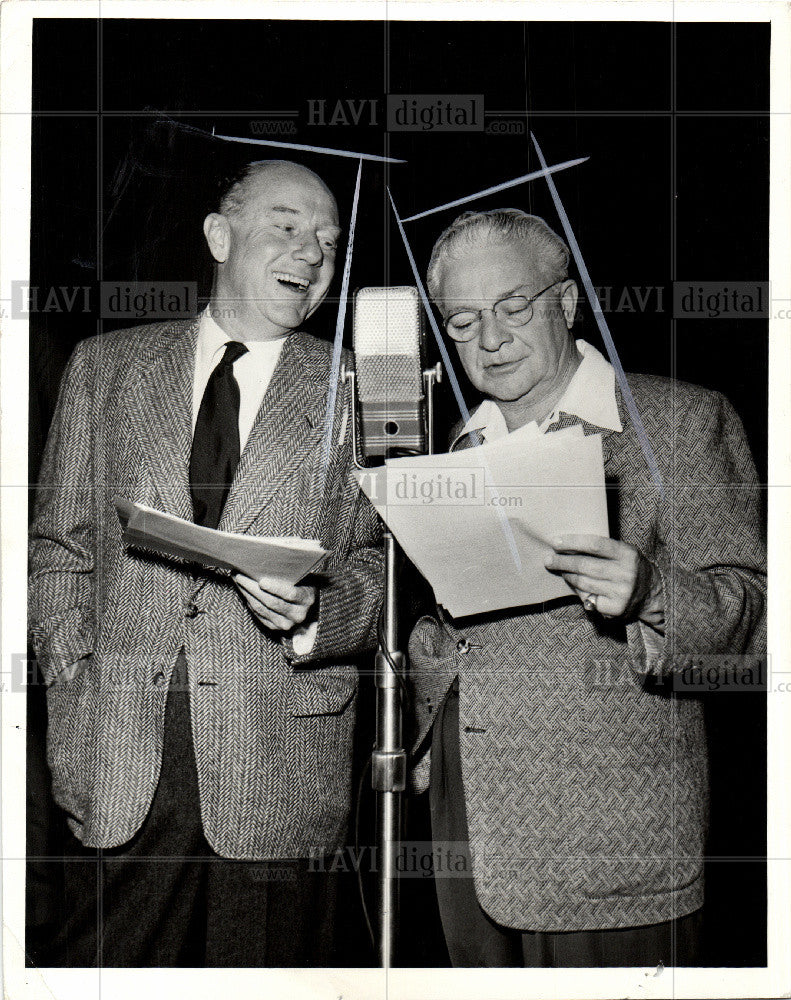 1952 Press Photo Amos &#39;n&#39; Andy situation comedy - Historic Images