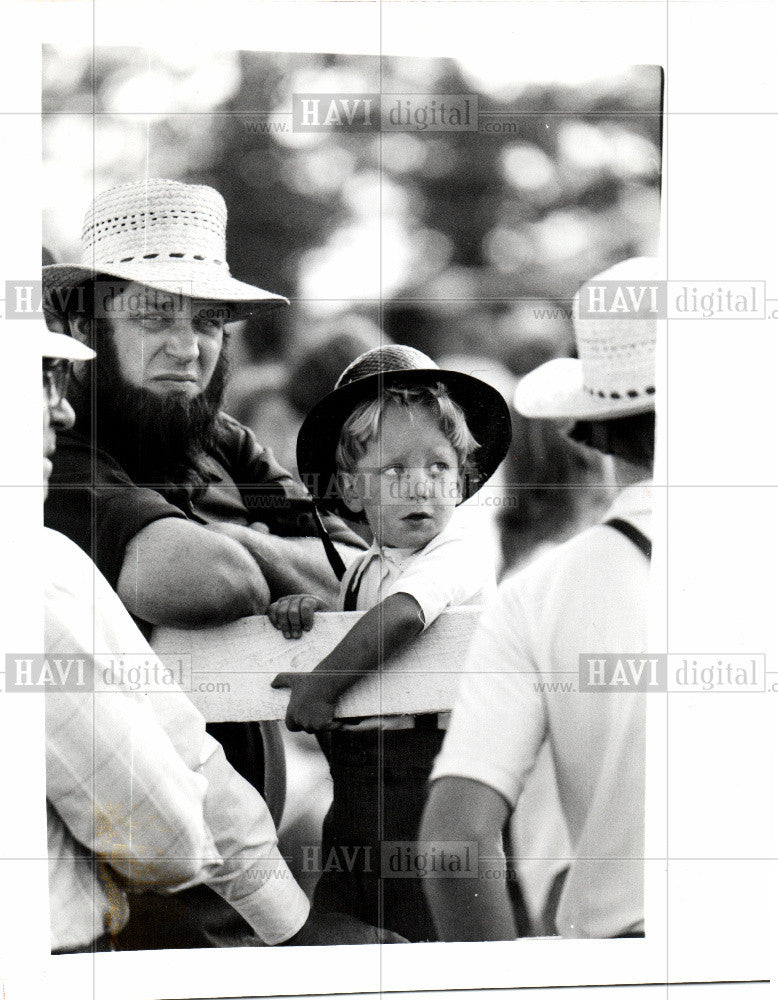 1991 Press Photo Amish - Historic Images