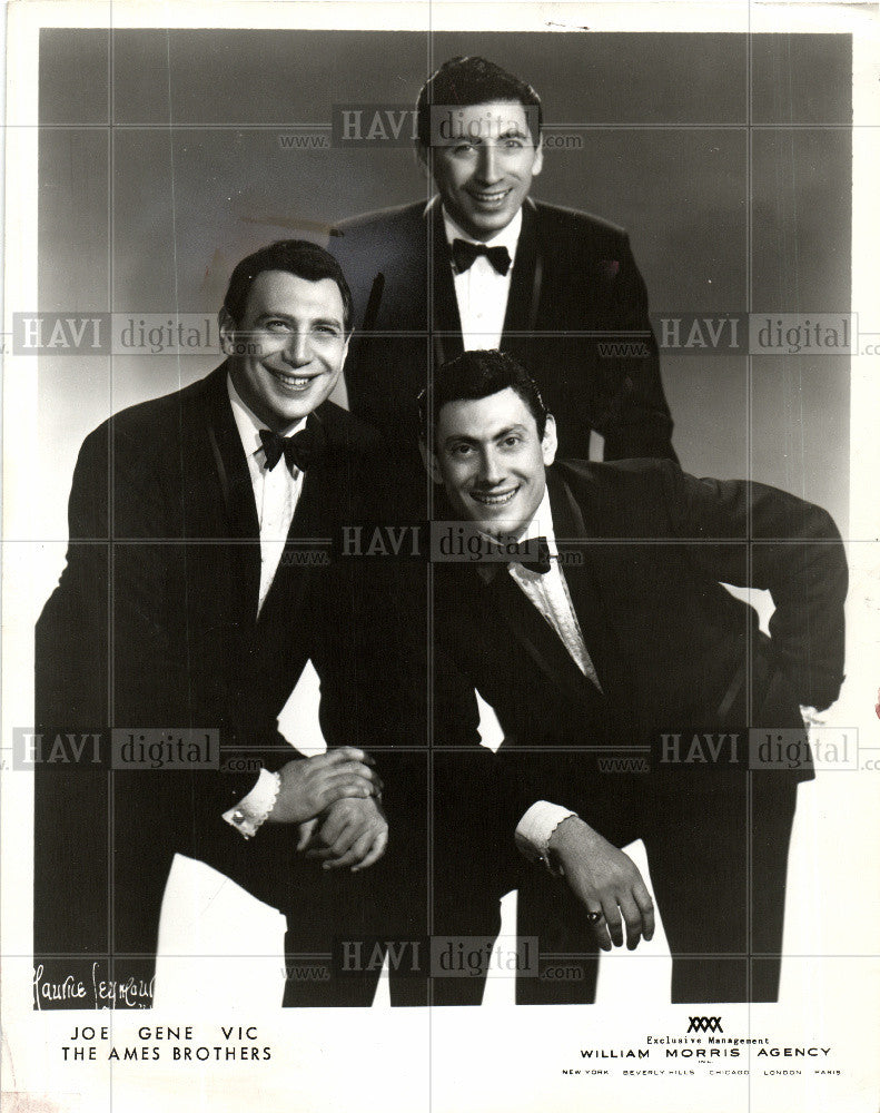 1962 Press Photo The Ames Brothers - Historic Images