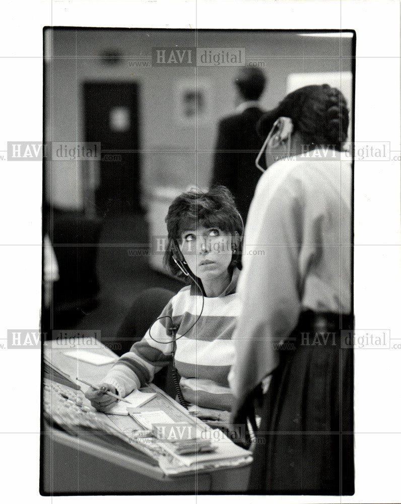 1986 Press Photo AMERICAN TELEPHONE &amp; TELEGRAPH - Historic Images