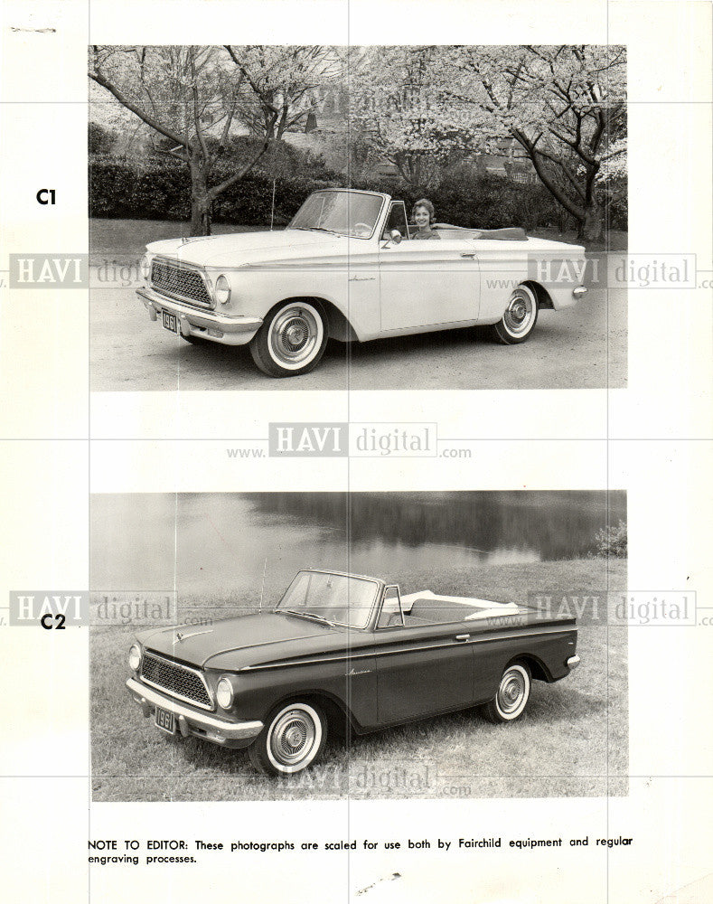 1961 Press Photo AMC Rambler automobile - Historic Images