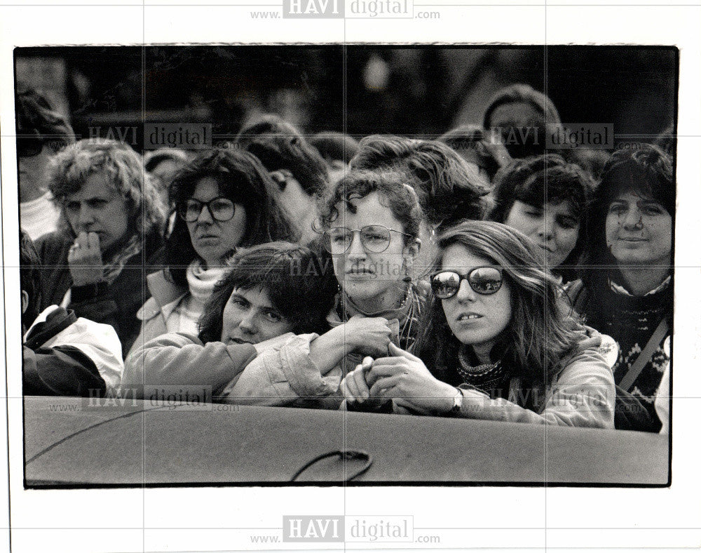 1989 Press Photo Demonstration And Protest - Historic Images