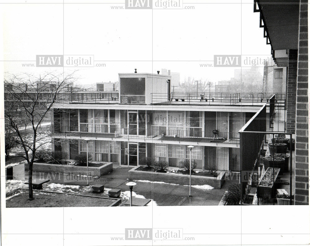 1980 Press Photo Parc Lafayette apartment building - Historic Images