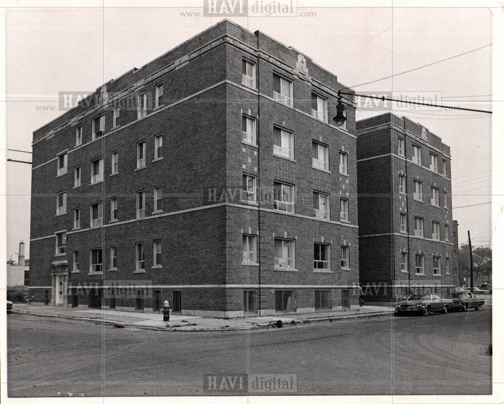 1970 Press Photo Apartment - Historic Images