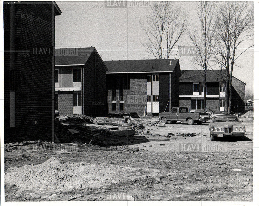 1970 Press Photo Walden Wood apartment complex Ten Mile - Historic Images