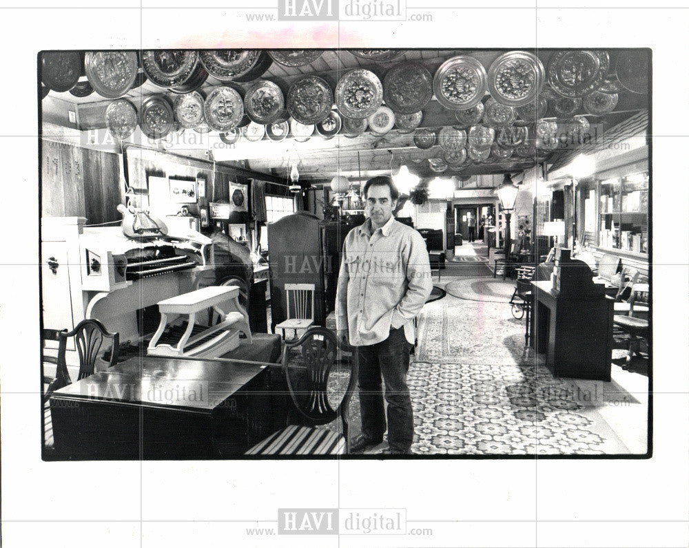 1981 Press Photo NORM YANKE AND HIS WIFE - Historic Images