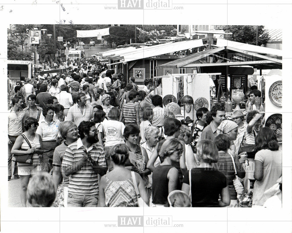 1978 Press Photo ANN ARBOR'S ART - Historic Images