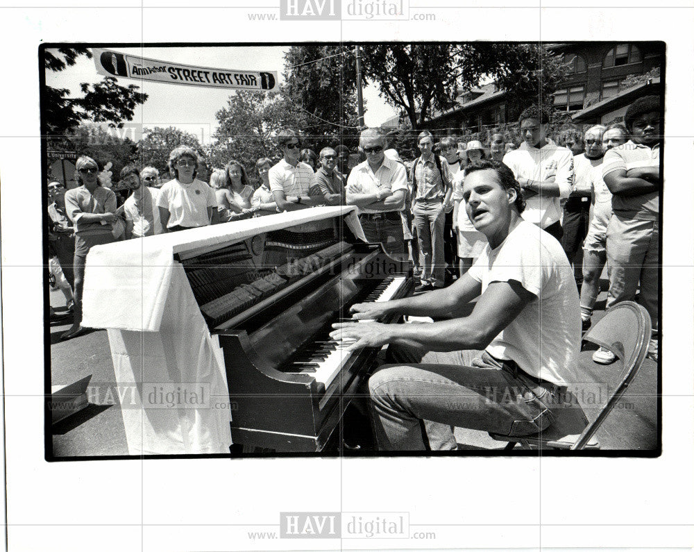 1995 Press Photo Ann Arbor arts festival - Historic Images