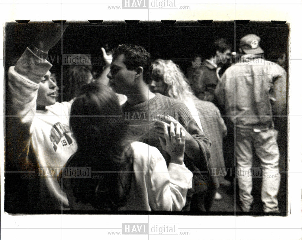 1991 Press Photo OFF SOUTH UNIVERSITY BY THE U-M CAMPUS - Historic Images