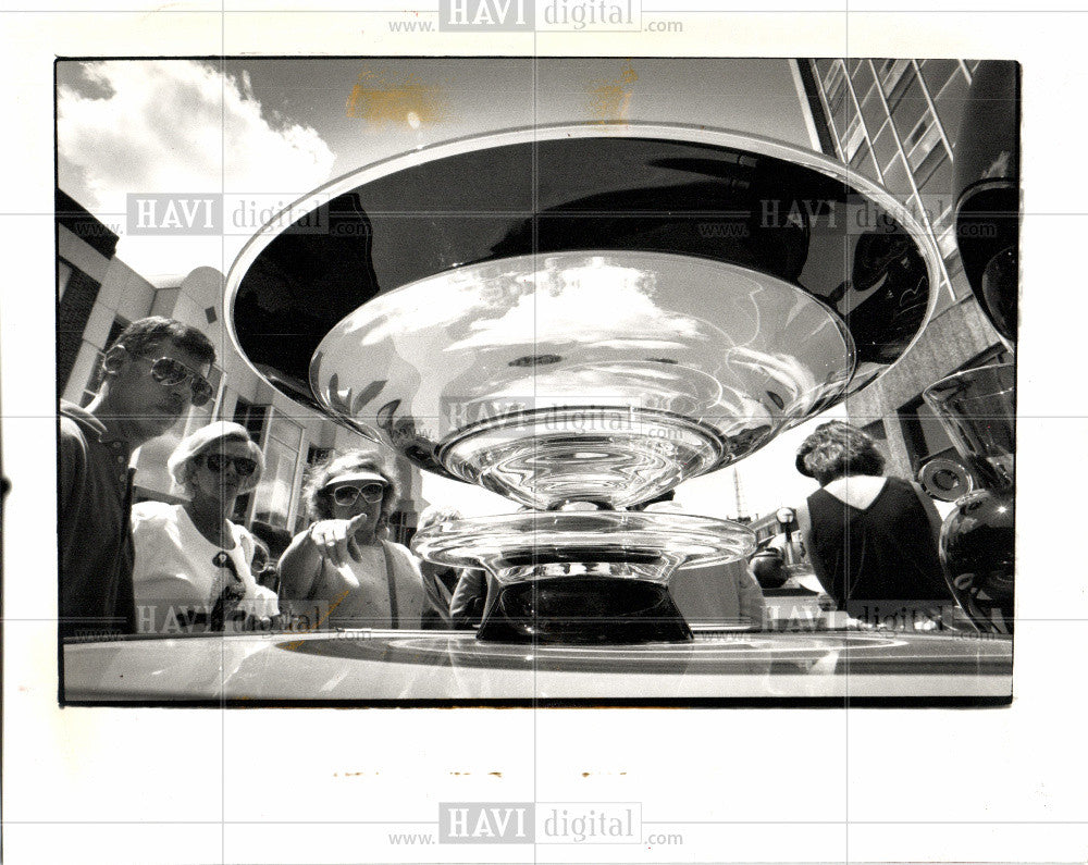 1991 Press Photo Ann Arbor Art Fair - Historic Images