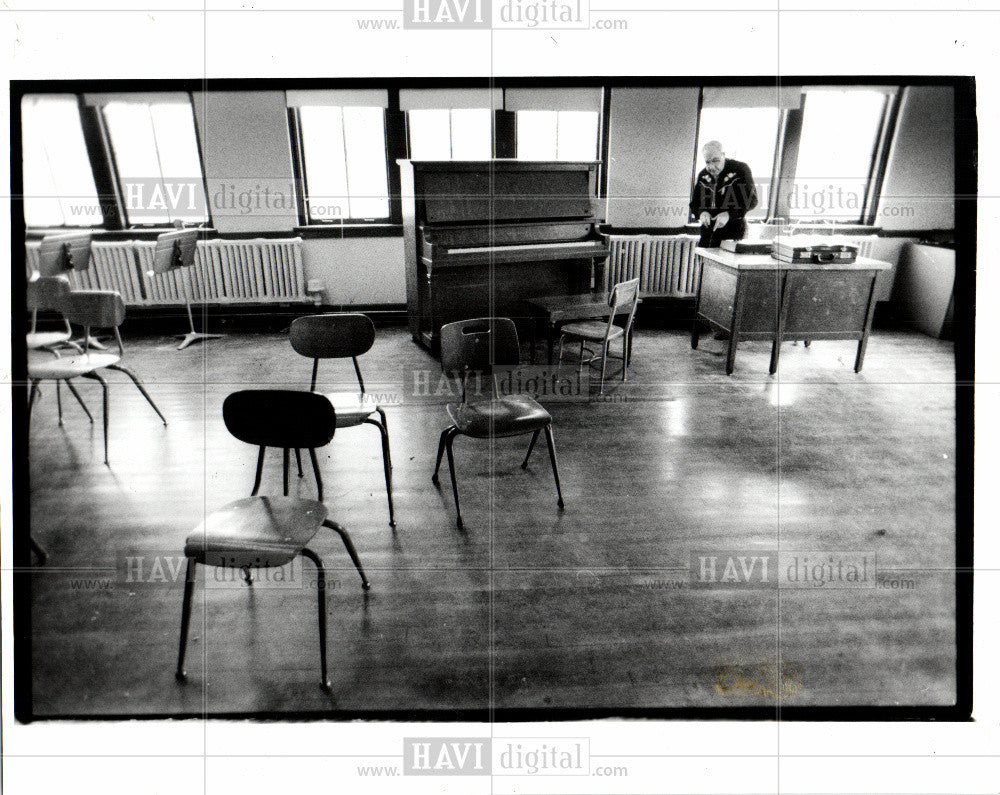 1990 Press Photo Mark Moyers music class - Historic Images