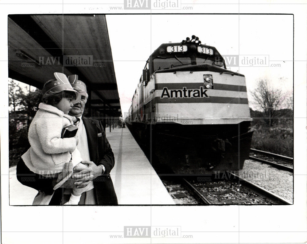 1979 Press Photo Amtrak letters legislators - Historic Images