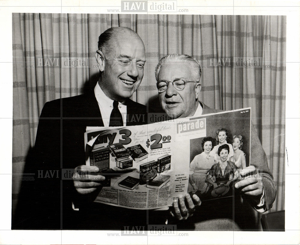 1954 Press Photo Parade &quot;Amos &#39;N&#39; Amos - Historic Images