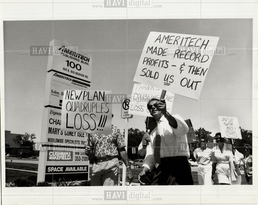 1993 Press Photo Ameritech - Historic Images